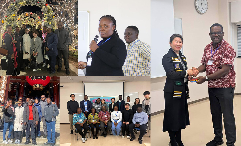 KNUST College of Health Sciences Team Participates in Sakura Science Exchange Program in Japan
