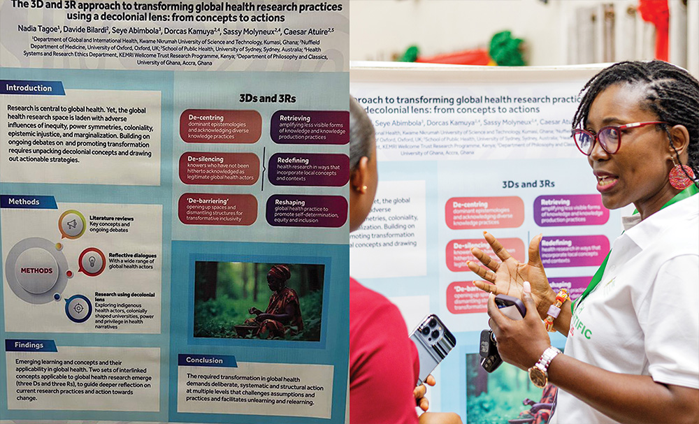 KNUST Research Week: Dr. Nadia Tagoe Highlights Decolonial Lens for Global Health Transformation